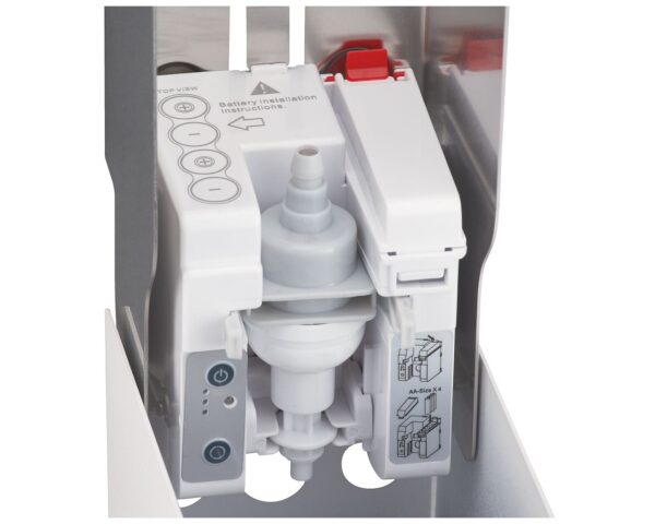 Bezdotykowy automatyczny dozownik mydła w pianie MERIDA STELLA AUTOMATIC SLIM WHITE LINE na jednorazowe wkłady 800 ml, biały Bezdotykowy automatyczny dozownik mydła w pianie MERIDA STELLA AUTOMATIC SLIM WHITE LINE na jednorazowe wkłady 800 ml, biały