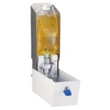 Bezdotykowy automatyczny dozownik mydła w pianie MERIDA STELLA AUTOMATIC SLIM WHITE LINE na jednorazowe wkłady 800 ml, biały