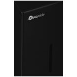 Dozownik mydła w płynie MERIDA STELLA BLACK LINE MAXI, pojemność zbiornika 800 ml, czarny