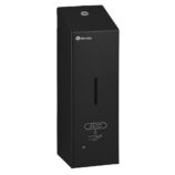 Bezdotykowy automatyczny dozownik mydła w pianie MERIDA STELLA AUTOMATIC SLIM BLACK LINE na jednorazowe wkłady 800 ml, czarny