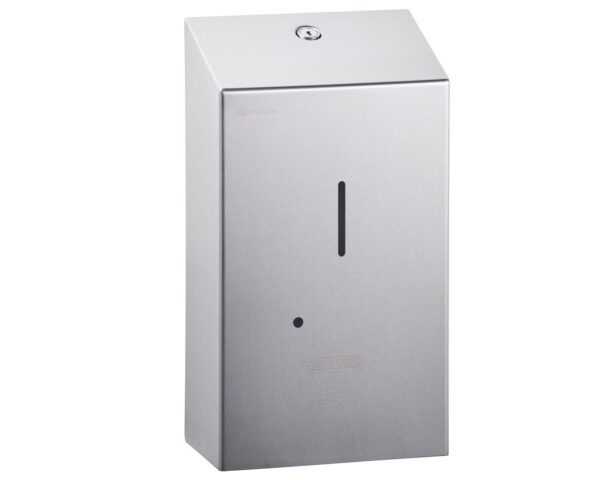 Bezdotykowy automatyczny dozownik mydła w pianie MERIDA STELLA AUTOMATIC Anti-FingerPrint na jednorazowe wkłady 1000 g, stal matowa z powłoką AFP Bezdotykowy automatyczny dozownik mydła w pianie MERIDA STELLA AUTOMATIC Anti-FingerPrint na jednorazowe wkłady 1000 g, stal matowa z powłoką AFP