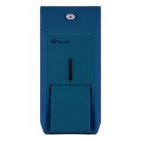 Dozownik mydła w płynie MERIDA STELLA BLUE LINE MINI, pojemność zbiornika 400 ml, niebieski