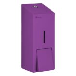 Dozownik mydła w płynie MERIDA STELLA VIOLET LINE MAXI, pojemność zbiornika 800 ml, fioletowy