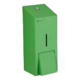 Dozownik mydła w płynie MERIDA STELLA GREEN LINE MAXI, pojemność zbiornika 800 ml, zielony