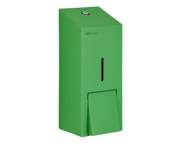 Dozownik mydła w pianie MERIDA STELLA GREEN LINE MAXI na jednorazowe wkłady 700 g, zielony Dozownik mydła w pianie MERIDA STELLA GREEN LINE MAXI na jednorazowe wkłady 700 g, zielony