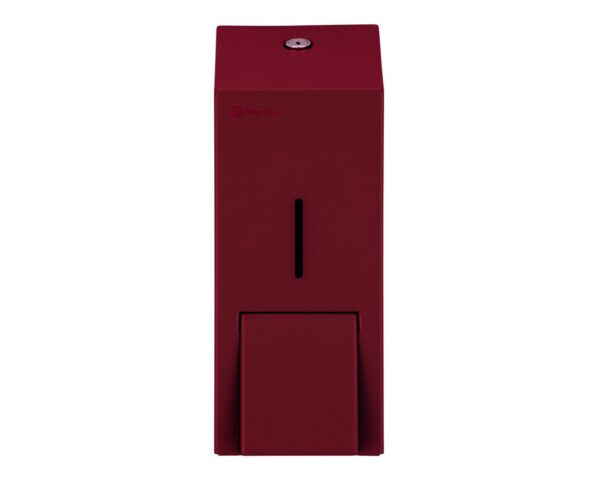 Dozownik płynu dezynfekcyjnego w sprayu MERIDA STELLA RED LINE, pojemność wkładów 1000 ml , czerwony Dozownik płynu dezynfekcyjnego w sprayu MERIDA STELLA RED LINE, pojemność wkładów 1000 ml , czerwony