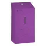 Bezdotykowy automatyczny dozownik mydła w pianie MERIDA STELLA AUTOMATIC VIOLET LINE na jednorazowe wkłady 1000 g, fioletowy