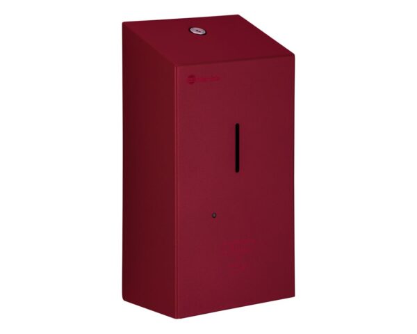 Bezdotykowy automatyczny dozownik mydła w pianie MERIDA STELLA AUTOMATIC RED LINE na jednorazowe wkłady 1000 g, czerwony Bezdotykowy automatyczny dozownik mydła w pianie MERIDA STELLA AUTOMATIC RED LINE na jednorazowe wkłady 1000 g, czerwony