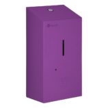 Bezdotykowy automatyczny dozownik mydła w pianie MERIDA STELLA AUTOMATIC VIOLET LINE na jednorazowe wkłady 1000 g, fioletowy