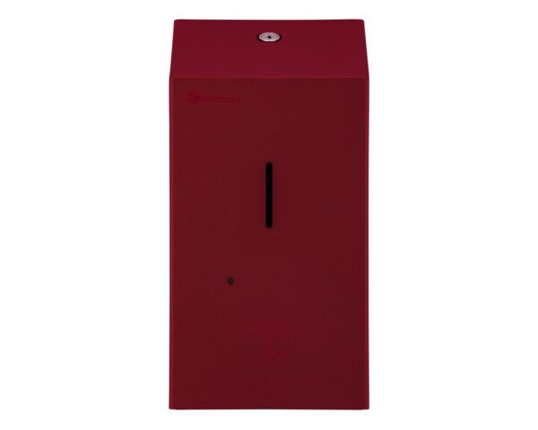 Bezdotykowy automatyczny dozownik mydła w pianie MERIDA STELLA AUTOMATIC RED LINE na jednorazowe wkłady 1000 g, czerwony Bezdotykowy automatyczny dozownik mydła w pianie MERIDA STELLA AUTOMATIC RED LINE na jednorazowe wkłady 1000 g, czerwony