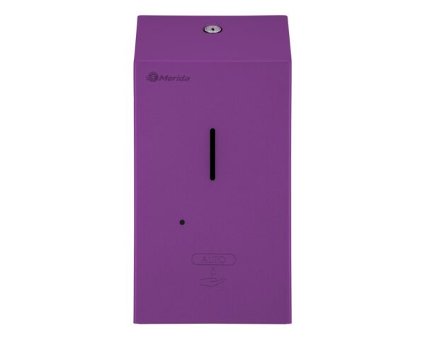 Bezdotykowy automatyczny dozownik mydła w pianie MERIDA STELLA AUTOMATIC VIOLET LINE na jednorazowe wkłady 1000 g, fioletowy Bezdotykowy automatyczny dozownik mydła w pianie MERIDA STELLA AUTOMATIC VIOLET LINE na jednorazowe wkłady 1000 g, fioletowy
