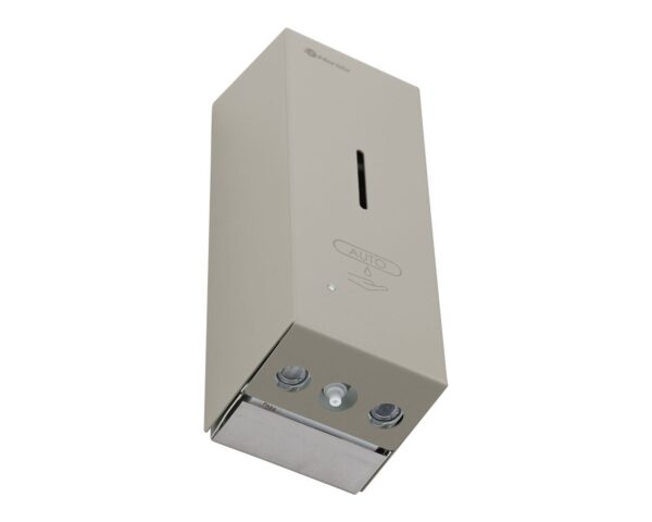 Bezdotykowy automatyczny dozownik mydła w pianie MERIDA STELLA AUTOMATIC SLIM STONE GREY LINE na jednorazowe wkłady 800 ml, szary kamienny Bezdotykowy automatyczny dozownik mydła w pianie MERIDA STELLA AUTOMATIC SLIM STONE GREY LINE na jednorazowe wkłady 800 ml, szary kamienny