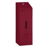 Bezdotykowy automatyczny dozownik mydła w pianie MERIDA STELLA AUTOMATIC SLIM RED LINE na jednorazowe wkłady 800 ml, czerwony