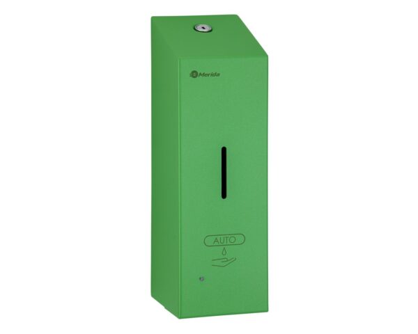 Bezdotykowy automatyczny dozownik mydła w pianie MERIDA STELLA AUTOMATIC SLIM GREEN LINE na jednorazowe wkłady 800 ml, zielony Bezdotykowy automatyczny dozownik mydła w pianie MERIDA STELLA AUTOMATIC SLIM GREEN LINE na jednorazowe wkłady 800 ml, zielony