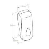 Dozownik mydła w pianie UNIQUE ORIENT SPARK