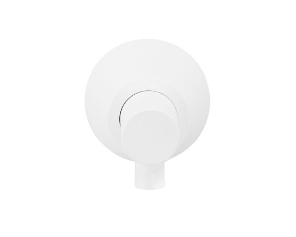 Dozownik mydła w płynie ścienny, STOŻEK, biały Dozownik mydła w płynie ścienny, STOŻEK, biały