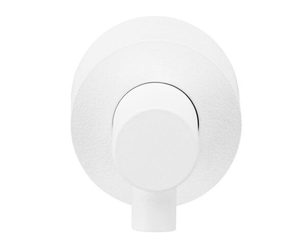 Dozownik mydła w płynie ścienny WALEC, biały Dozownik mydła w płynie ścienny WALEC, biały