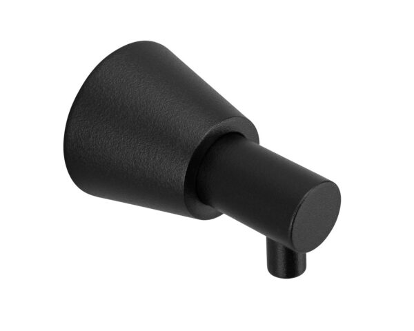 Dozownik mydła w płynie ścienny, STOŻEK, czarny Dozownik mydła w płynie ścienny, STOŻEK, czarny