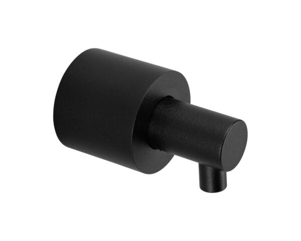 Dozownik mydła w płynie ścienny WALEC, czarny Dozownik mydła w płynie ścienny WALEC, czarny