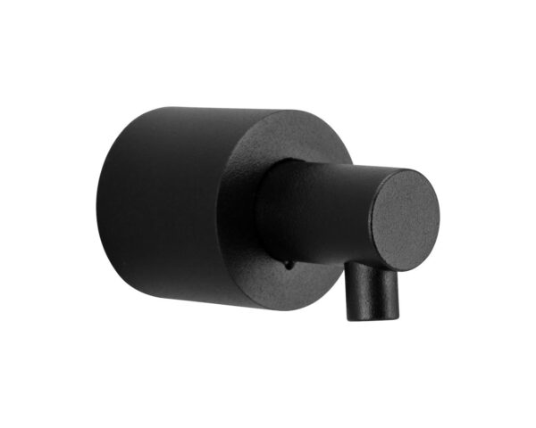 Dozownik mydła w płynie ścienny WALEC, czarny Dozownik mydła w płynie ścienny WALEC, czarny