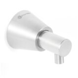 Dozownik mydła w płynie ścienny, STOŻEK, wersja matowa