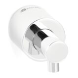 Dozownik mydła w płynie ścienny, WALEC, polerowany