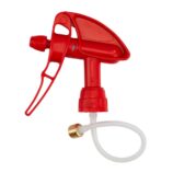 Butelka MERIDA 360° ze spryskiwaczem dwustronnym czerwonym 0,5 l, wyskalowana