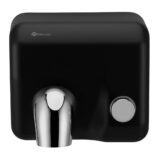 Suszarka do rąk MERIDA STARFLOW PLUS z przyciskiem, czarna z powłoką AFP