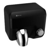 Suszarka do rąk MERIDA STARFLOW PLUS z przyciskiem, czarna z powłoką AFP