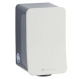 Suszarka do rąk MERIDA ONE, tworzywo ABS, biała/czarna