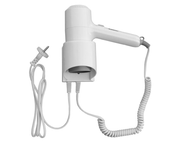 Suszarka do włosów MERIDA HOTELOWA ECO, tworzywo sztuczne, biała Suszarka do włosów MERIDA HOTELOWA ECO, tworzywo sztuczne, biała