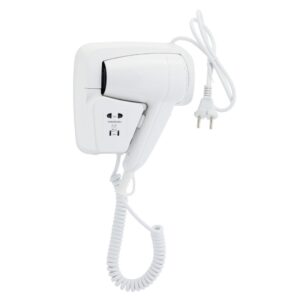 Suszarka do włosów MERIDA HOTELOWA COMFORT, tworzywo sztuczne, biała