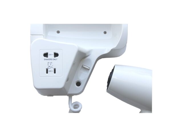 Suszarka do włosów MERIDA HOTELOWA COMFORT, tworzywo sztuczne, biała Suszarka do włosów MERIDA HOTELOWA COMFORT, tworzywo sztuczne, biała