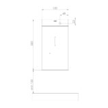 Bezdotykowy automatyczny dozownik mydła w pianie MERIDA STELLA AUTOMATIC na jednorazowe wkłady 1000 g, stal polerowana