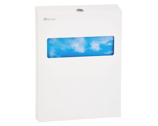 Pojemnik na podkładki na deskę sedesową MERIDA STELLA WHITE LINE, biały Pojemnik na podkładki na deskę sedesową MERIDA STELLA WHITE LINE, biały