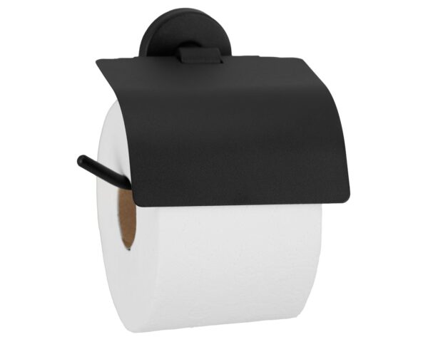 Uchwyt na papier toaletowy MERIDA STELLA BLACK LINE, czarny Uchwyt na papier toaletowy MERIDA STELLA BLACK LINE, czarny