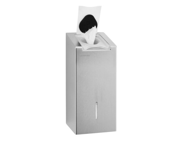 Pojemnik na chusteczki nasączone MERIDA STELLA, stal matowa Pojemnik na chusteczki nasączone MERIDA STELLA, stal matowa