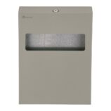 Pojemnik na podkładki na deskę sedesową MERIDA STELLA STONE GREY LINE, szary kamienny