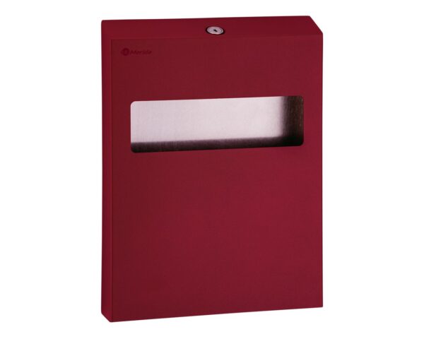 Pojemnik na podkładki na deskę sedesową MERIDA STELLA RED LINE, czerwony Pojemnik na podkładki na deskę sedesową MERIDA STELLA RED LINE, czerwony