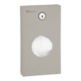 Pojemnik na torebki higieniczne MERIDA STELLA STONE GREY LINE, szary kamienny