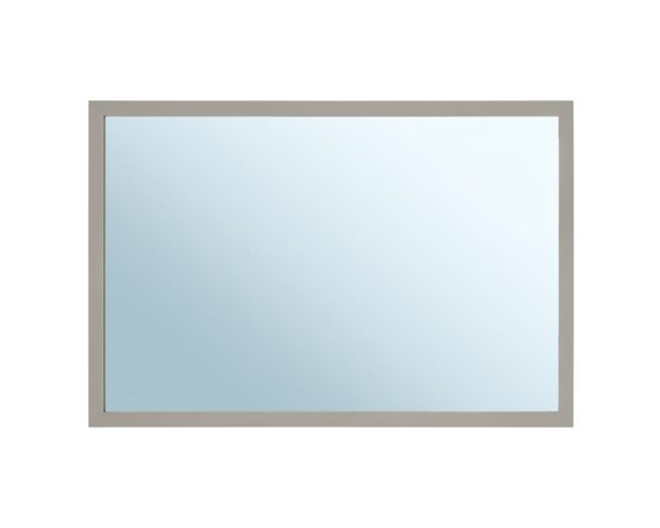 Lustro w ramie metalowej - szarej kamiennej MERIDA STELLA STONE GREY LINE, 40 x 60 cm Lustro w ramie metalowej - szarej kamiennej MERIDA STELLA STONE GREY LINE, 40 x 60 cm