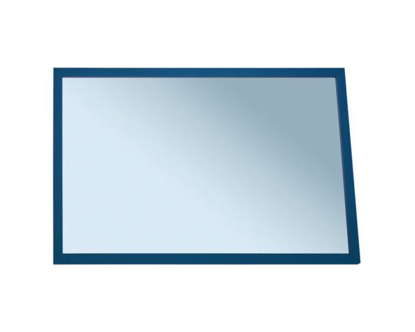 Lustro w ramie metalowej - niebieskiej MERIDA STELLA BLUE LINE, 40 x 60 cm Lustro w ramie metalowej - niebieskiej MERIDA STELLA BLUE LINE, 40 x 60 cm
