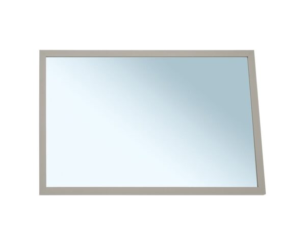 Lustro w ramie metalowej - szarej kamiennej MERIDA STELLA STONE GREY LINE, 40 x 60 cm Lustro w ramie metalowej - szarej kamiennej MERIDA STELLA STONE GREY LINE, 40 x 60 cm