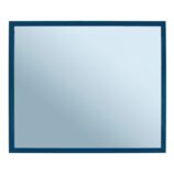 Lustro w ramie metalowej - niebieskiej MERIDA STELLA BLUE LINE, 50 x 60 cm
