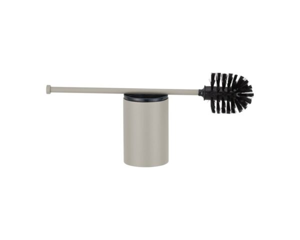 Szczotka do WC z uchwytem mocowanym do ściany, tuba krótka, MERIDA STELLA STONE GREY LINE, szara kamienna Szczotka do WC z uchwytem mocowanym do ściany, tuba krótka, MERIDA STELLA STONE GREY LINE, szara kamienna