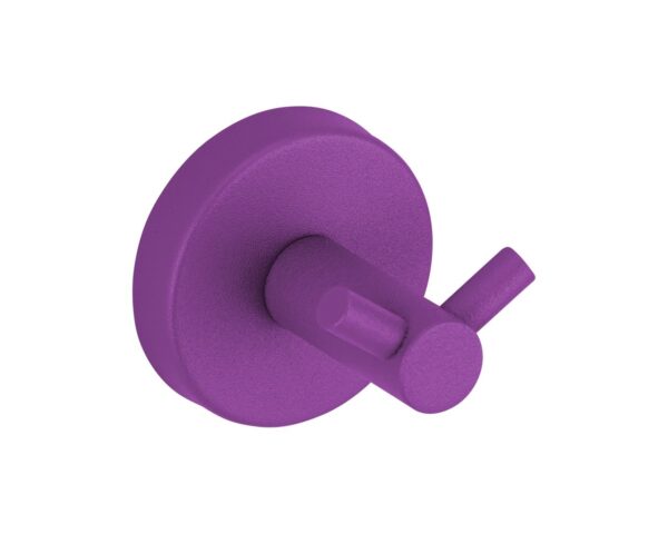 Wieszak podwójny MERIDA STELLA VIOLET LINE, fioletowy Wieszak podwójny MERIDA STELLA VIOLET LINE, fioletowy