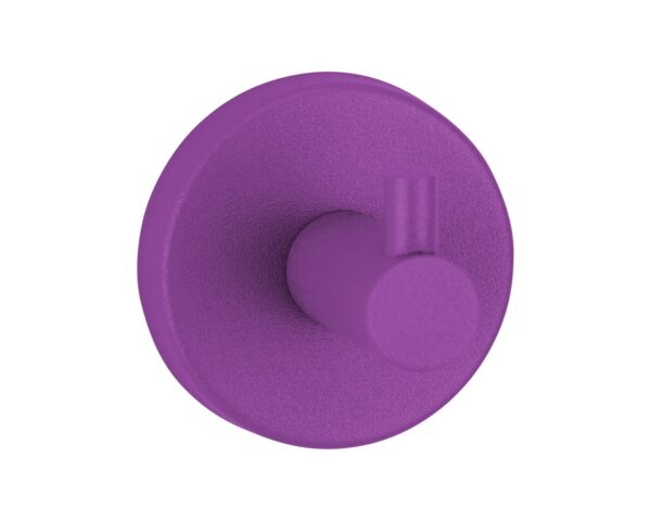 Wieszak pojedynczy MERIDA STELLA VIOLET LINE, fioletowy Wieszak pojedynczy MERIDA STELLA VIOLET LINE, fioletowy