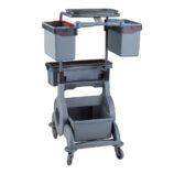 Wózek kuwetowy, szary