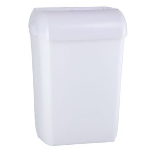 Kosz otwarty wiszący MERIDA HARMONY, pojemność 43 l, tworzywo, biały transparentny