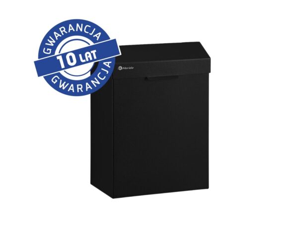 Kosz do damskich toalet MERIDA STELLA BLACK LINE 4,5 l, czarny